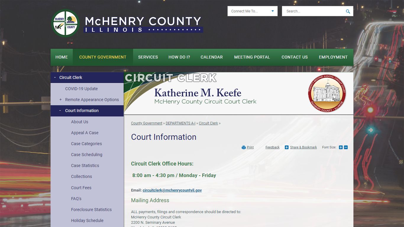 Court Information | McHenry County, IL